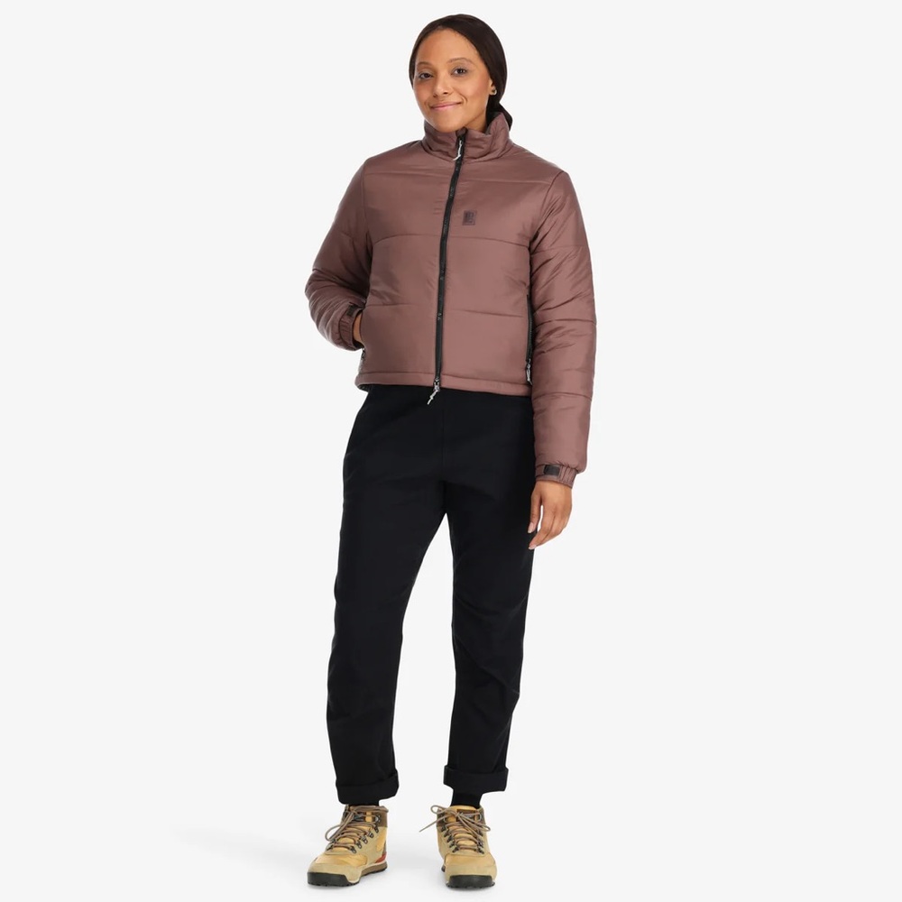 Took Designs Mountain Puffer Womens in Peppercorn Sz Medium